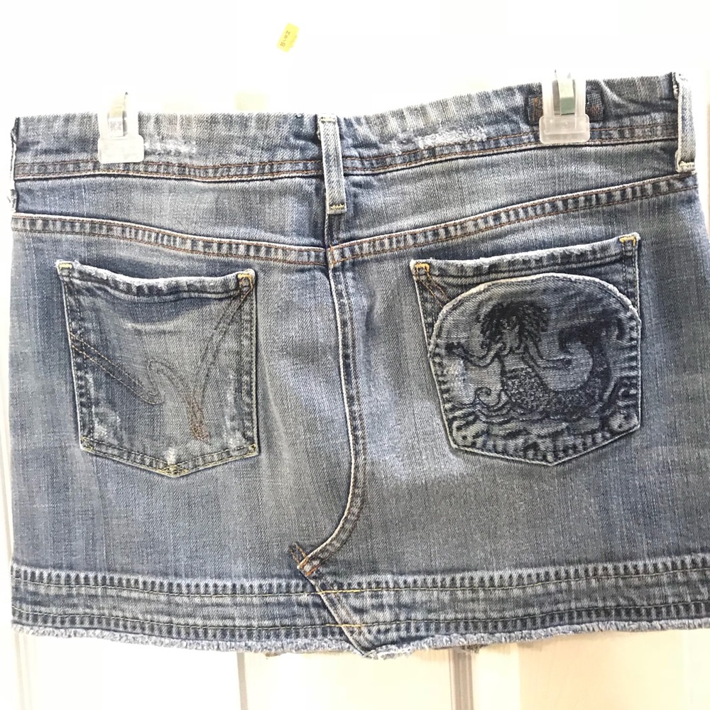 Citizens of Humanity Denim MINI skirt